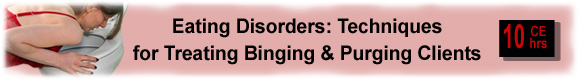 Bulimia continuing education social Worker CEUs